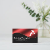 Carte De Visite Réflexologie (Debout devant)