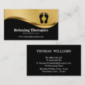 Carte De Visite Réflexologie (Devant / Derrière)