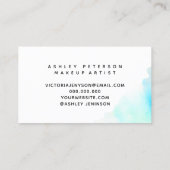 Carte De Visite Refroidissement à l'aquarelle Rainbow téléchargez  (Dos)