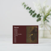 Carte De Visite Regard (Debout devant)