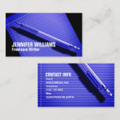 Carte De Visite Regard abstrait de style d'auteurs d'image (Devant / Derrière)