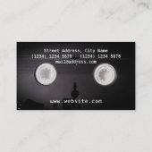 Carte De Visite Regard de faux de style de cassette de VHS rétro (Dos)