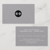 Carte De Visite Regard minimal élégant moderne de style (Devant / Derrière)