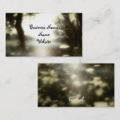 Carte De Visite Regard Sur La Nature Surréelle (Devant / Derrière)