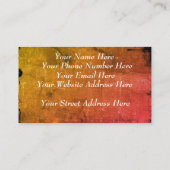 Carte De Visite Regard vintage - (Dos)