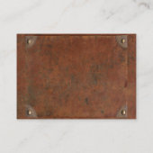 Carte De Visite Regarder livre antique (Dos)