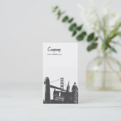 Carte De Visite Région de baie (Debout devant)