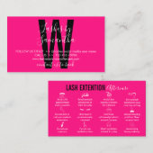 Carte De Visite Règles à suivre après obtention d'extensions de ci (Devant / Derrière)