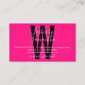 Carte De Visite Règles à suivre après obtention d'extensions de ci (Devant)