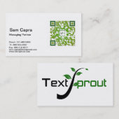 Carte de visite régulier (Devant / Derrière)