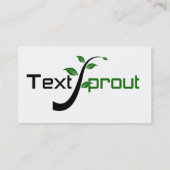 Carte de visite régulier (Dos)