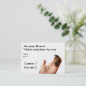 Carte De Visite Rehabilitator de faune (Debout devant)