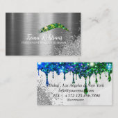 Carte De Visite Rehausser le look avec maquillage permanent (Devant / Derrière)