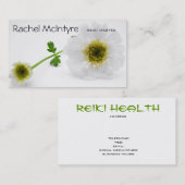Carte De Visite Reiki (Devant / Derrière)