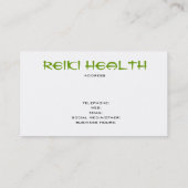 Carte De Visite Reiki (Dos)