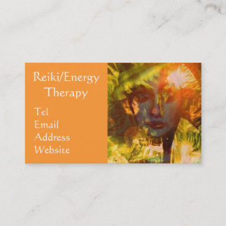 Carte De Visite Reiki/carte de visite thérapie d'énergie