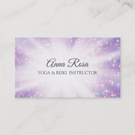 Carte De Visite *~* Reiki Energy Healing Sparkays (Devant)