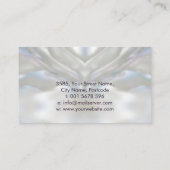 Carte De Visite Reiki Healing Hands and Lotus - Amethyst & Jade (Dos)