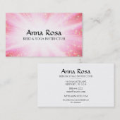 Carte De Visite *~* Reiki Healing Ray Energy Healing Sparkings (Devant / Derrière)