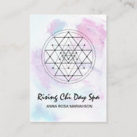 *~* Reiki Yoga Massage Pastel Géométrie Sacrée