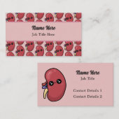 Carte De Visite Rein mignon - Biologie humaine (Devant / Derrière)
