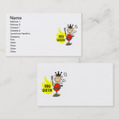 Carte De Visite Reine de BBQ (Devant / Derrière)