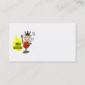 Carte De Visite Reine de BBQ (Dos)