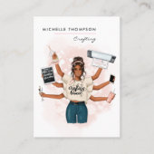 Carte De Visite Reine de l'artisanat (Devant)