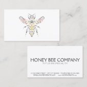 Carte De Visite reine des abeilles (Devant / Derrière)