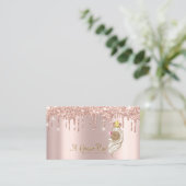 Carte De Visite Reine Rose (Debout devant)