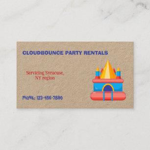 Carte De Visite Rejets de rebonds