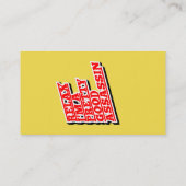 Carte De Visite Relax, je suis un assez bon assassin (Dos)