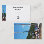 Carte De Visite Relaxation au Dock (Devant / Derrière)