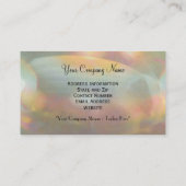 Carte De Visite Relayshan 3,5" élégant chic x 2" professionnel (Dos)