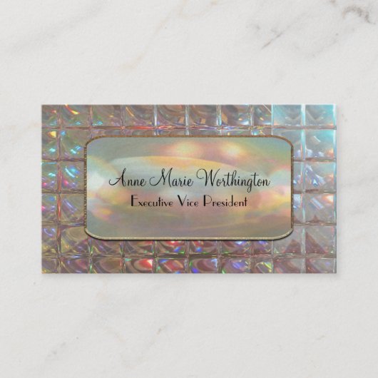 Carte De Visite Relayshan 3,5" élégant chic x 2" professionnel (Devant)