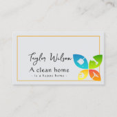 Carte De Visite Reliable Cleaning (Devant)