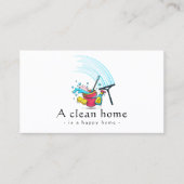 Carte De Visite Reliable Cleaning (Devant)