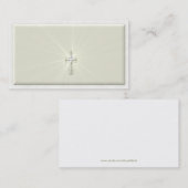 Carte de visite religieux (Devant / Derrière)