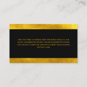 Carte De Visite Religion chrétienne Sainte Croix diacre Pasteur Cl (Dos)