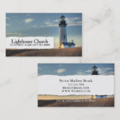 Carte De Visite Religion pastorale chrétienne chrétienne (Devant / Derrière)