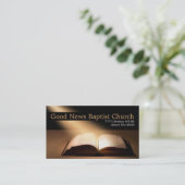 Carte De Visite Religion religieuse Pasteur chrétien (Debout devant)