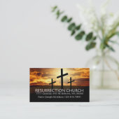 Carte De Visite Religion religieuse Pasteur chrétien (Debout devant)