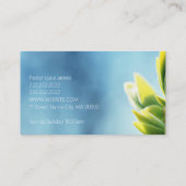 Carte De Visite Religion Religion Pasteur chrétien Christianisme (Dos)