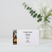 Carte De Visite Remèdes de toux et poudre dentifrice - platine (Debout devant)