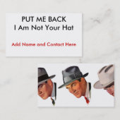 CARTE DE VISITE REMIS ME ! (Devant / Derrière)