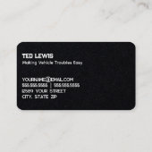 Carte De Visite remorquage (Dos)