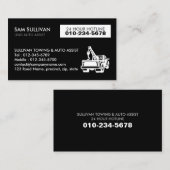 Carte De Visite Remorquage Dépannage Auto Assist (Devant / Derrière)