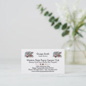 Carte De Visite Remorque de courant d'air (Debout devant)