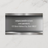 Carte De Visite Remorque semi-remorque | Red (Dos)