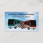 Carte De Visite Remorques RV Et Motorhomes (Devant)